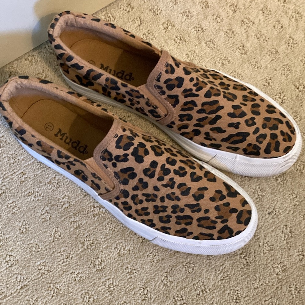 Mudd leopard print sneakers